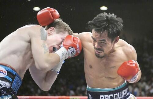 Manny Pacquiao inside second round