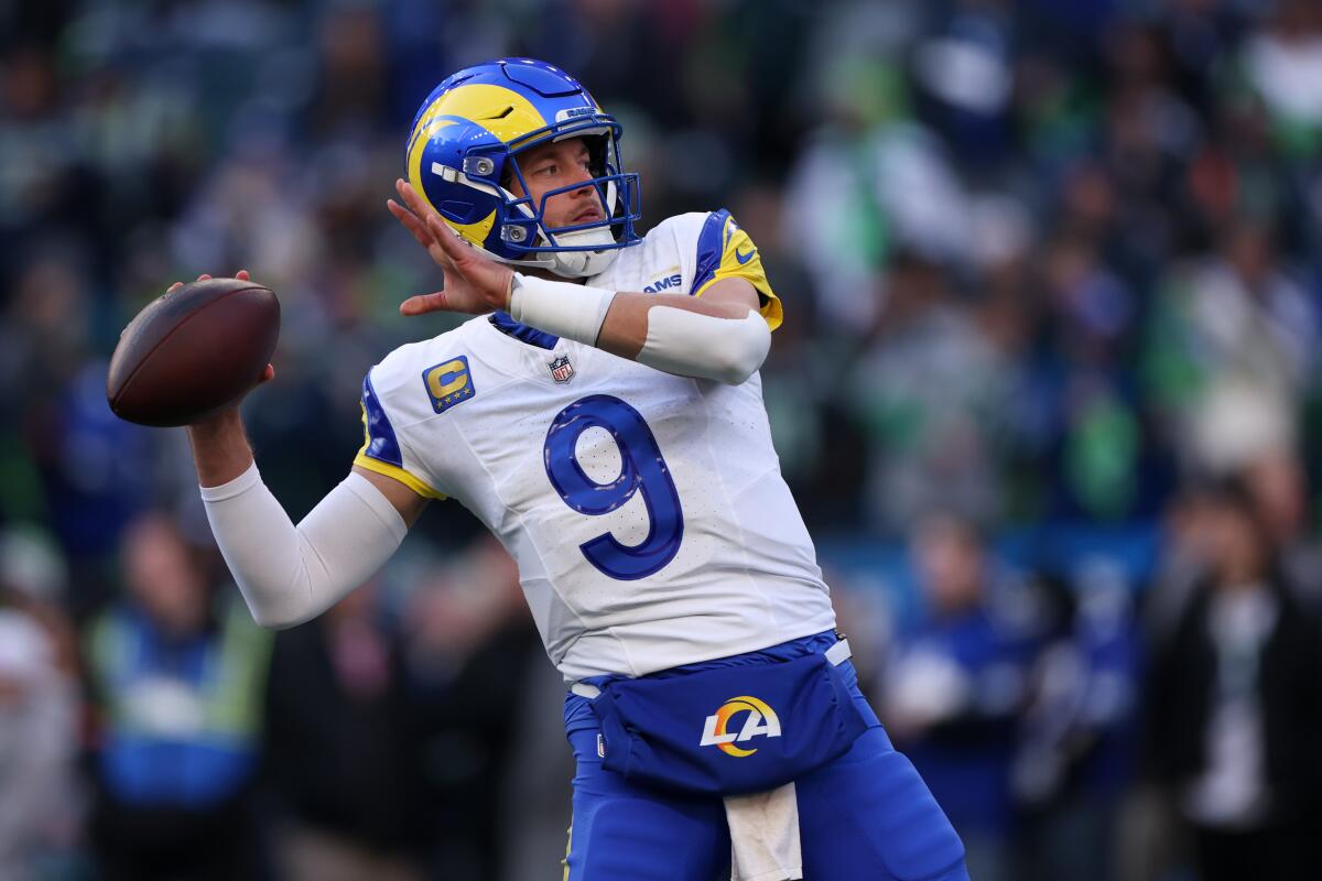 Rams quarterback Matthew Stafford named NFL MVP for 2025 season - Los Angeles Times