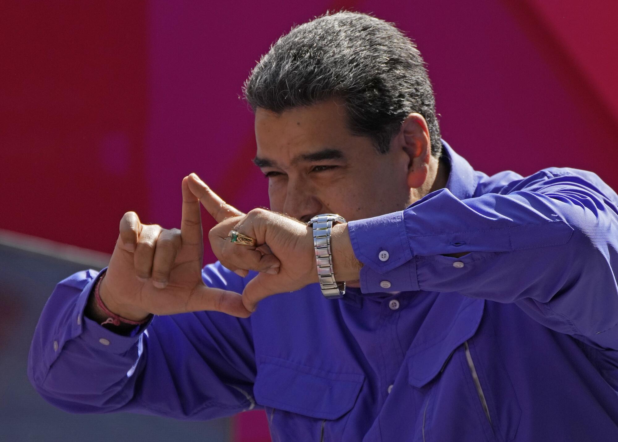 El presidente de Venezuela, Nicolás Maduro, busca una nueva reelección.