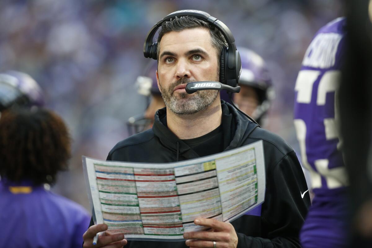 Vikings offensive coordinator Kevin Stefanski to become Browns head coach
