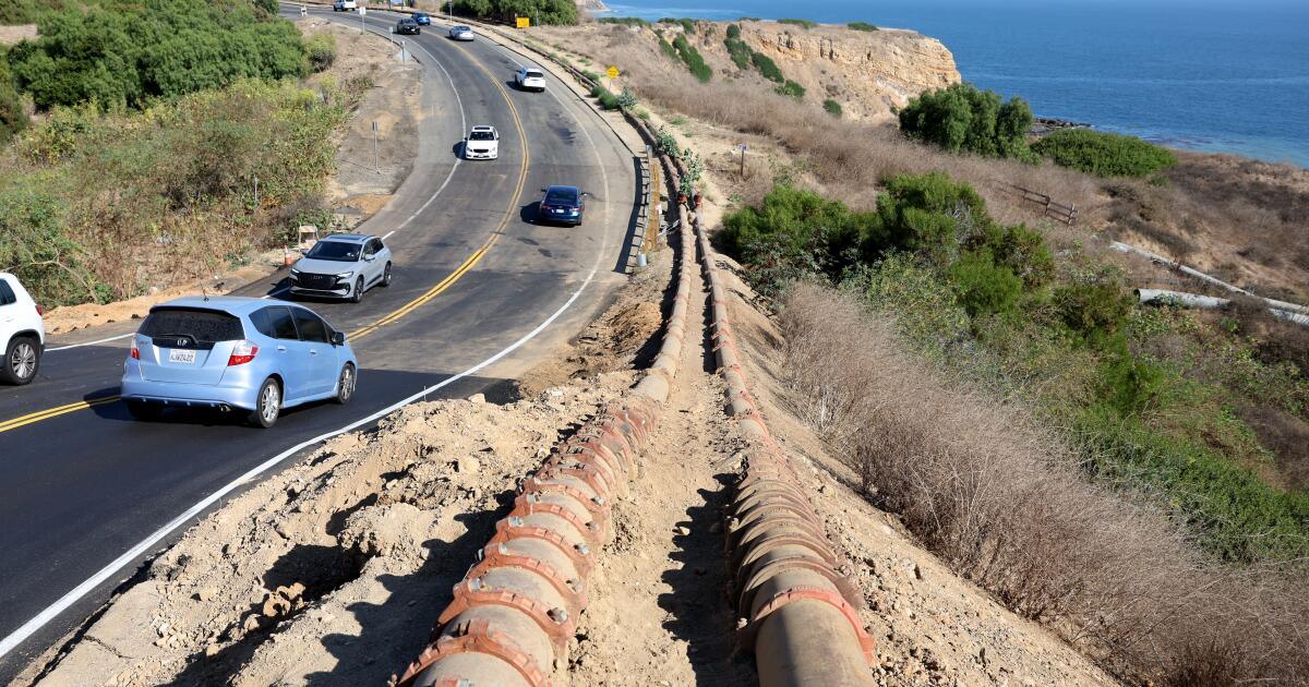 Faced with soaring landslide costs, Palos Verdes considers toll on iconic coastal road