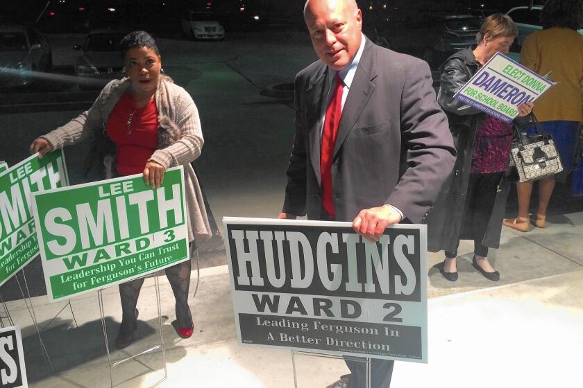 Ferguson protester Bob Hudgins is now running for a seat on the City Council.