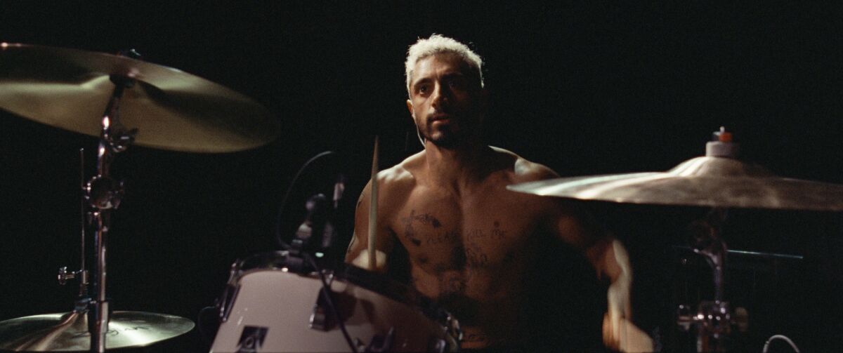 Riz Ahmed in the movie "Sound of Metal."