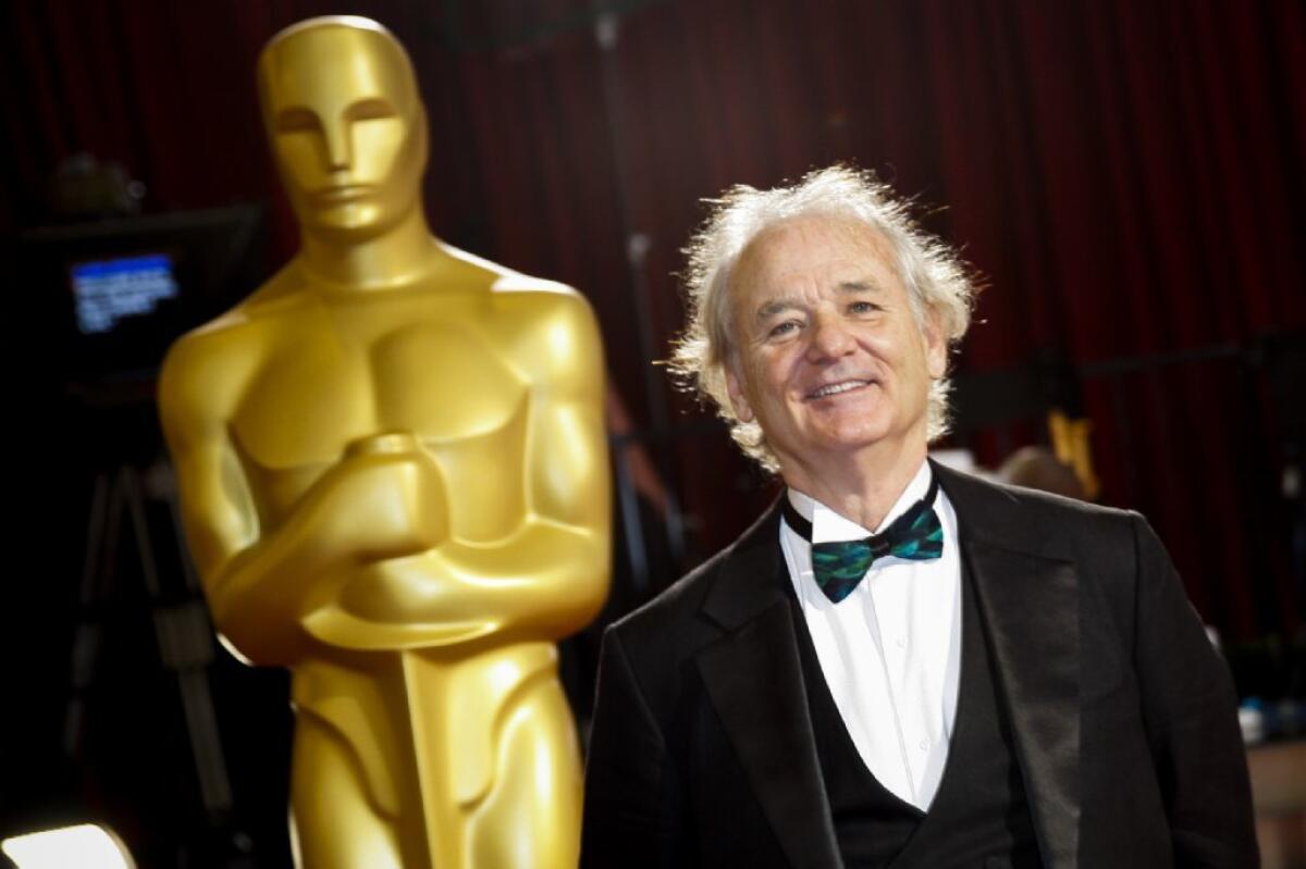 Bill Murray at the 2014 Oscars in March.