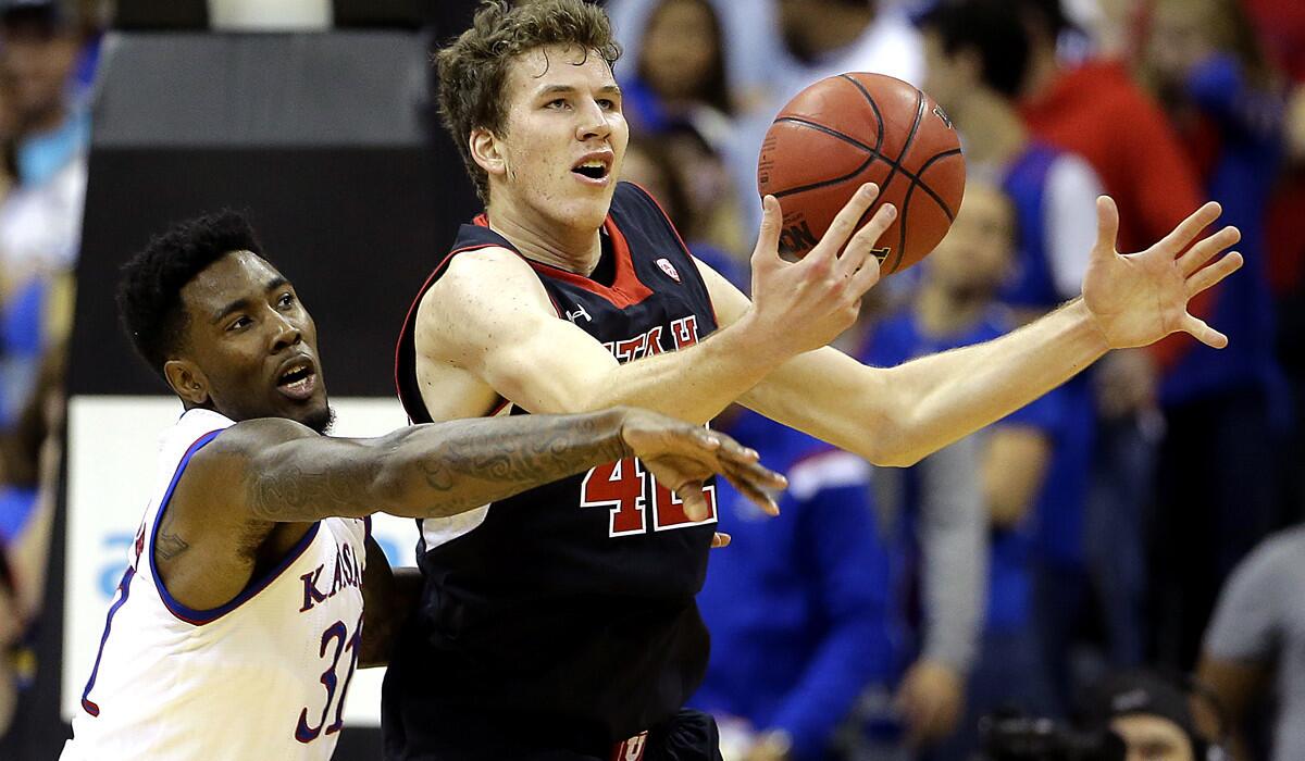 Utah is 10-2 entering Pac-12 Conference play, thanks in part to 7-foot Australian Jakob Poeltl.