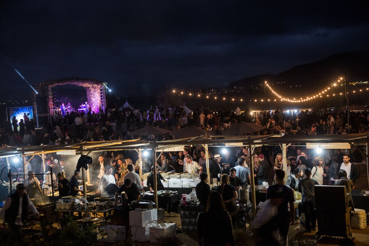 Outdoor food booths, local wine tastings, celebrity chefs and live music are among the attractions at the Valle Food & Festival, which returns for the third year to Mexico's Valle de Guadalupe on Oct. 5.