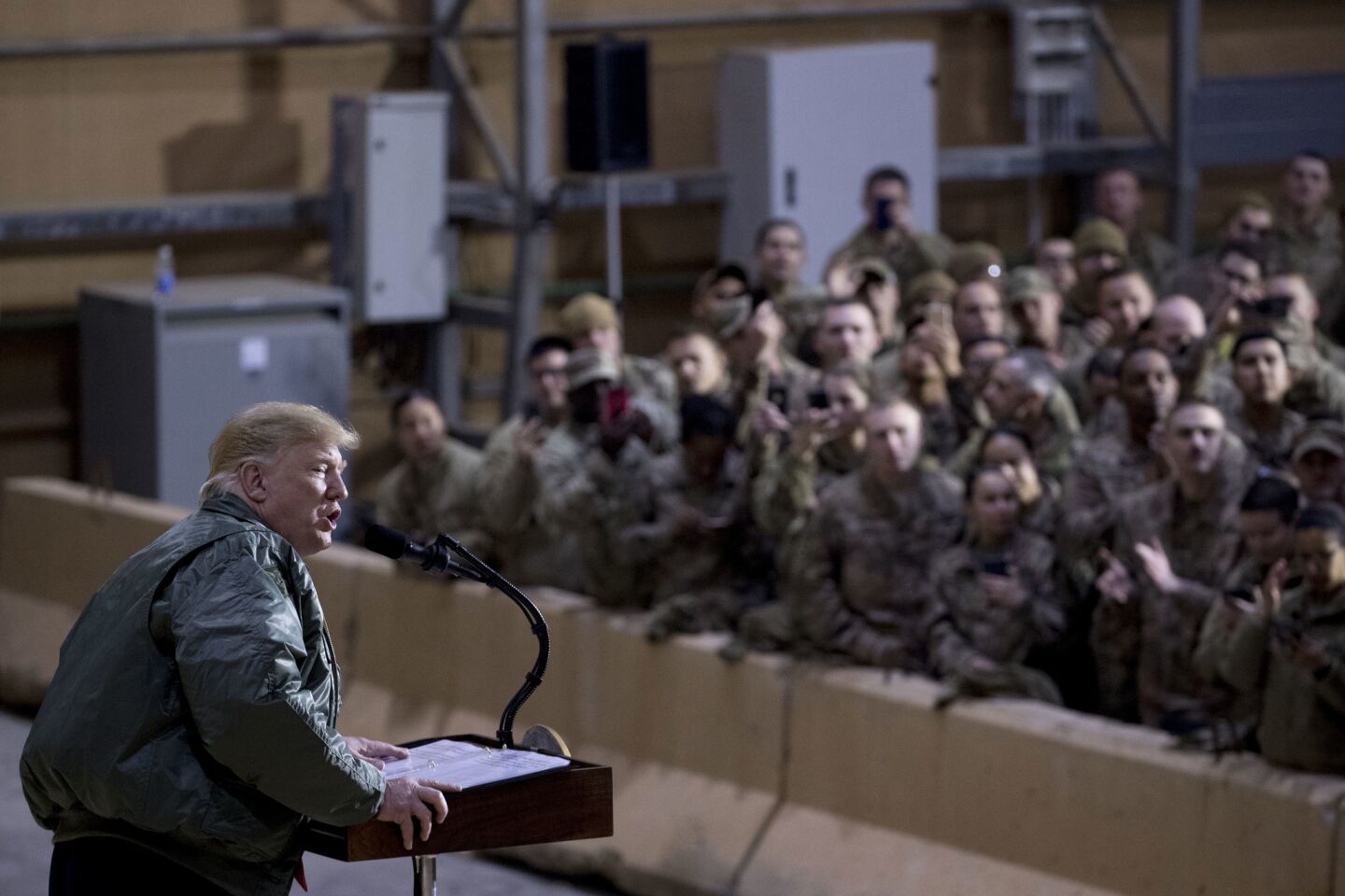 President Trump in Iraq