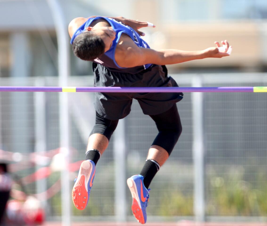 Photo Gallery: Burroughs High School track vs. Burbank High School