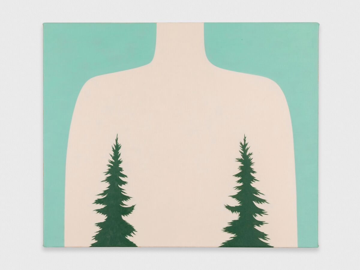 “Dress" by Alice Tippit, 2019. Oil on canvas, 18 inches by 22 inches