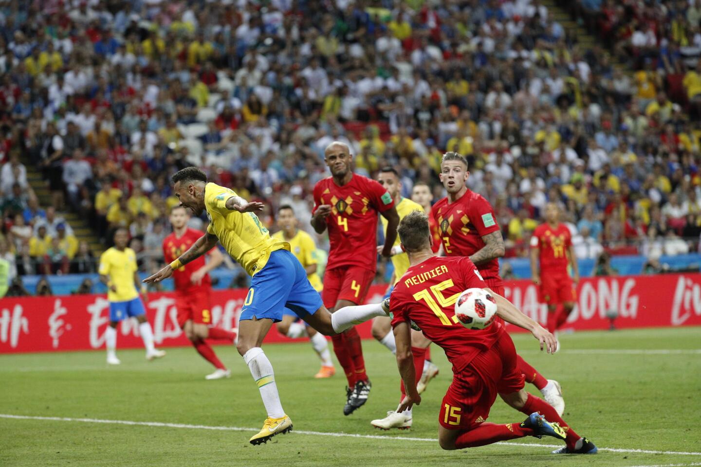 Quarter Final Brazil vs Belgium