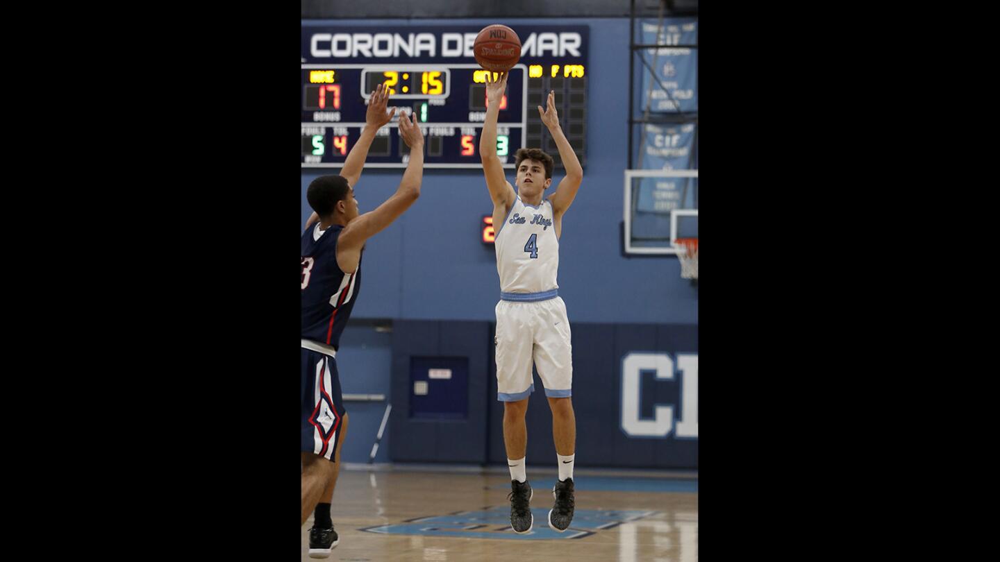 Photo Gallery: Corona del Mar High vs. Leuzinger in the Corona del Mar Beach Bash basketball tournament