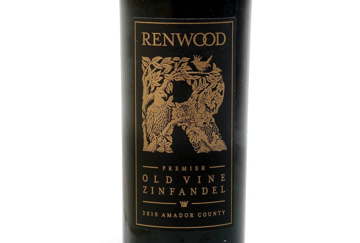 2010 Renwood Premier Old Vine Zinfandel.