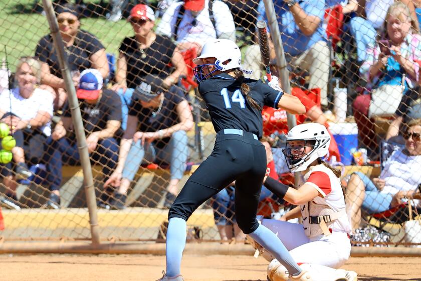Leighton Gray of Norco is having big softball season.