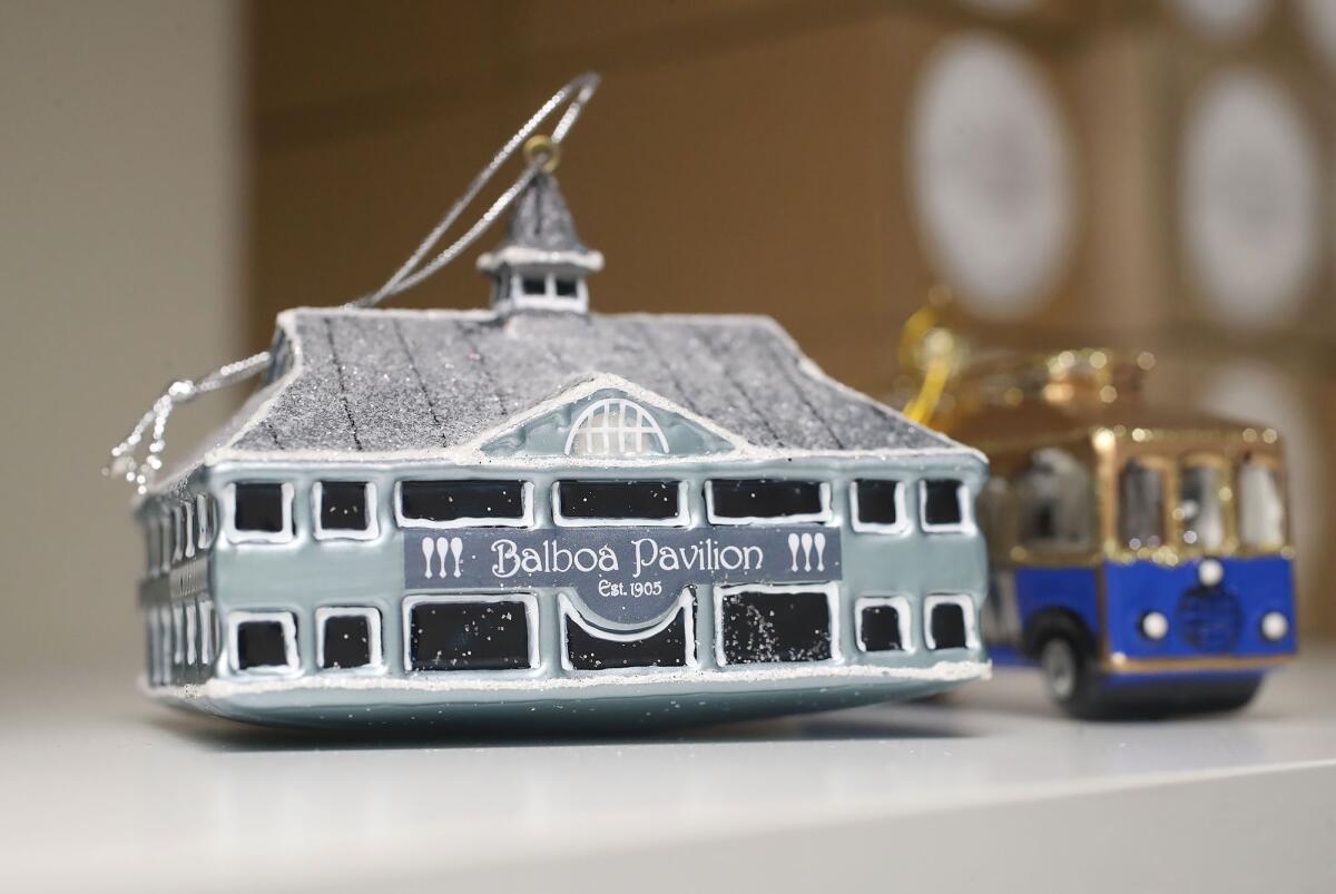 Iconic Ornaments has added a few new ornaments to its repertoire including the Balboa Pavilion building in Newport Beach.