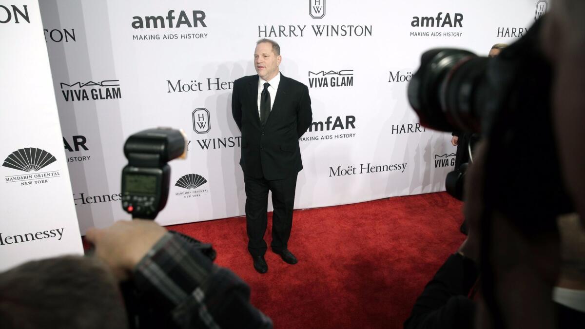 Harvey Weinstein has been fired by his production company amid allegations of sexual harassment.