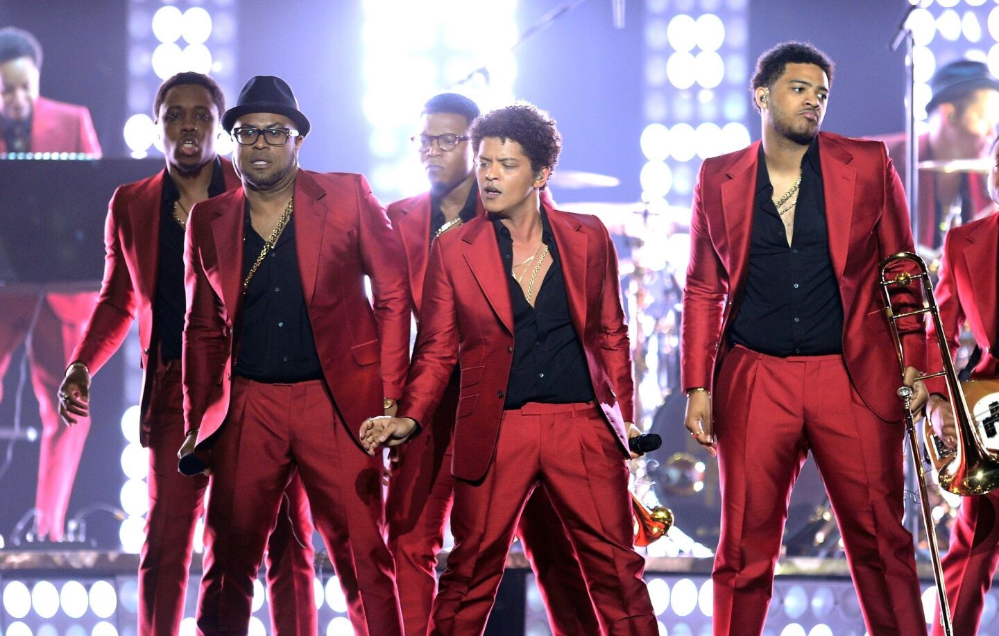 Singer Bruno Mars performs onstage during the 2013 Billboard Music Awards.