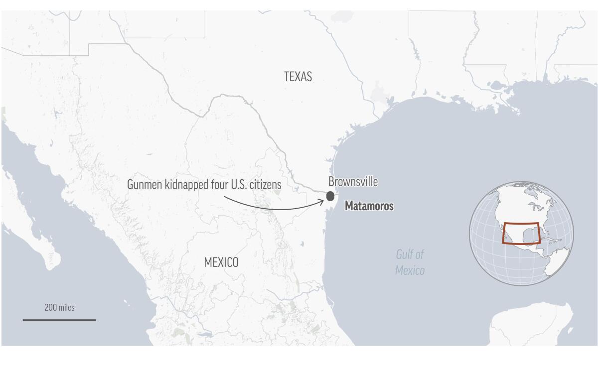 A map of the Texas-Mexico border.