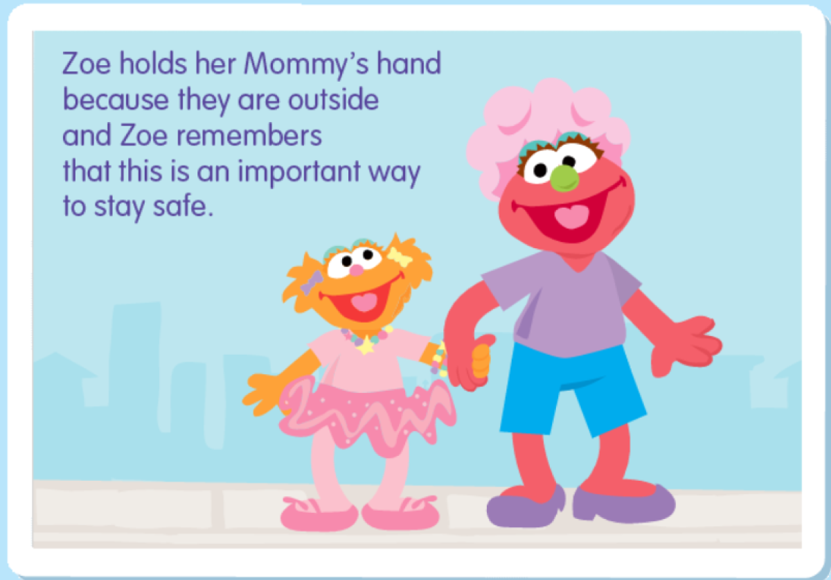 Sesame Street's cards use muppets to help teach children who have autism basic skills.