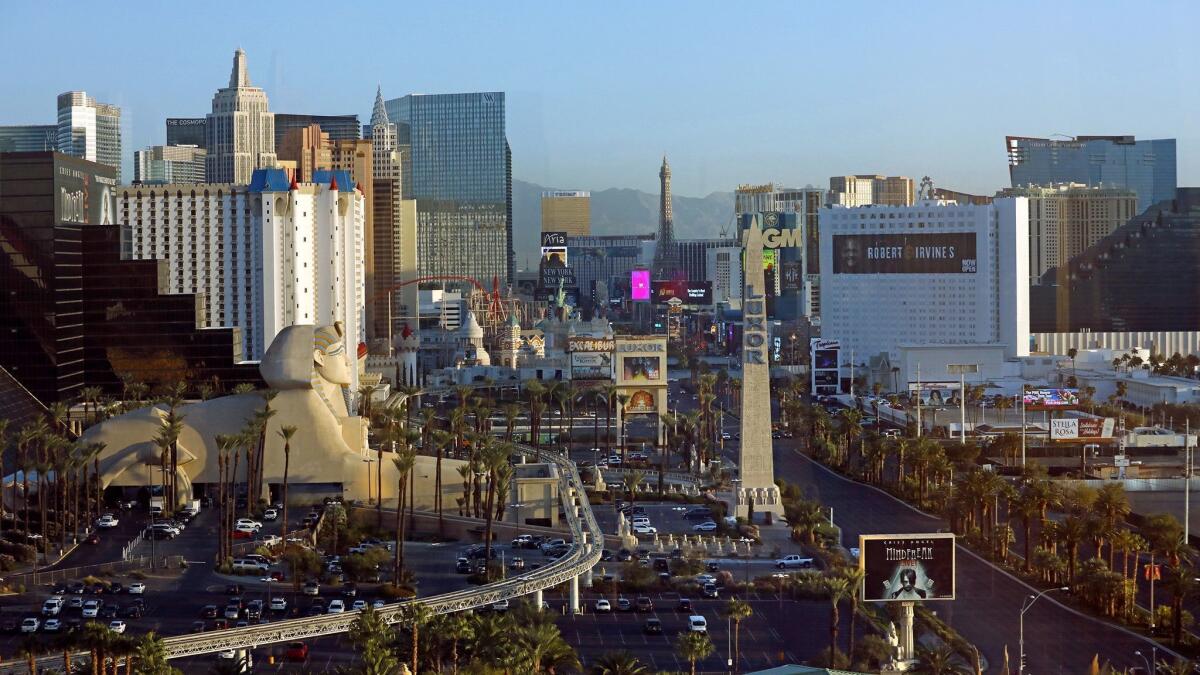 Las Vegas and other resort areas are seeing new hotel fees, such as charges for early check-in.