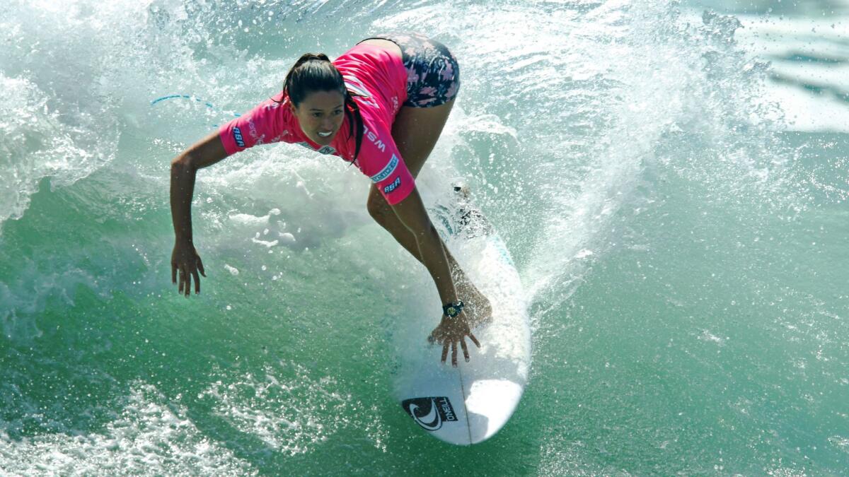 Photos: Women's Super Girl Surf Pro - The San Diego Union-Tribune