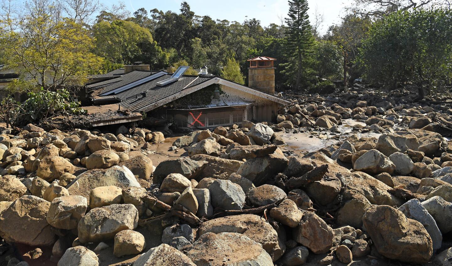 Montecito mudslides