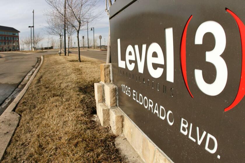 Level 3, based in Broomfield, Colo., provides data, video and other communication services to businesses and government agencies.
