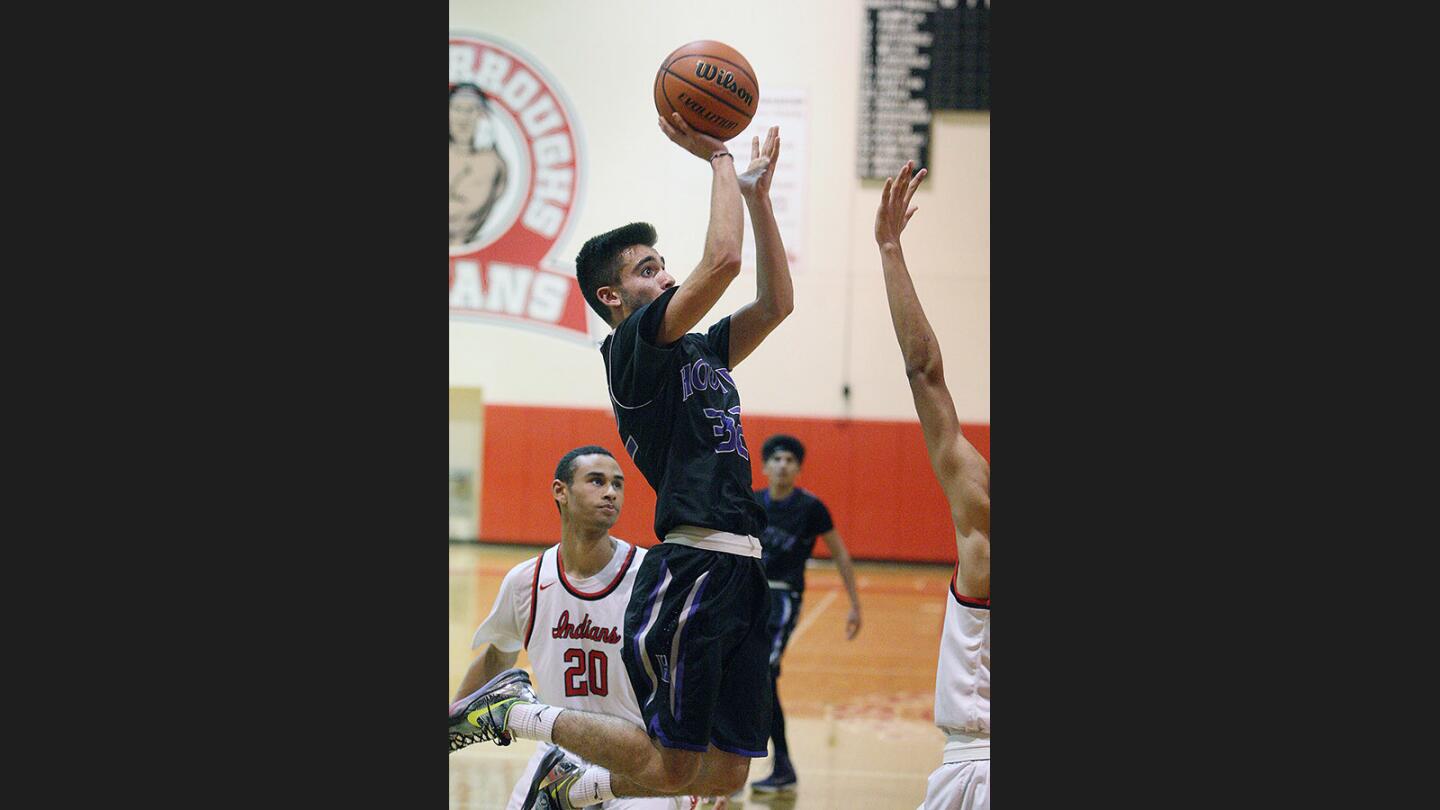 Photo Gallery: Glendale vs. Burroughs Pacific League boys' basketball