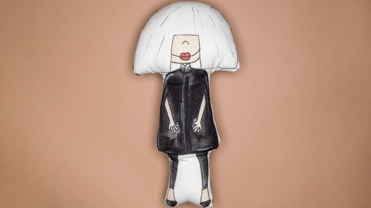 Sia doll by fashion designer KahriAnne Kerr.