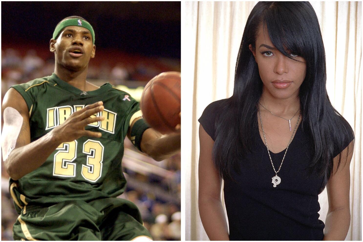 Aaliyah's death influenced LeBron James' sports career - Los Angeles Times