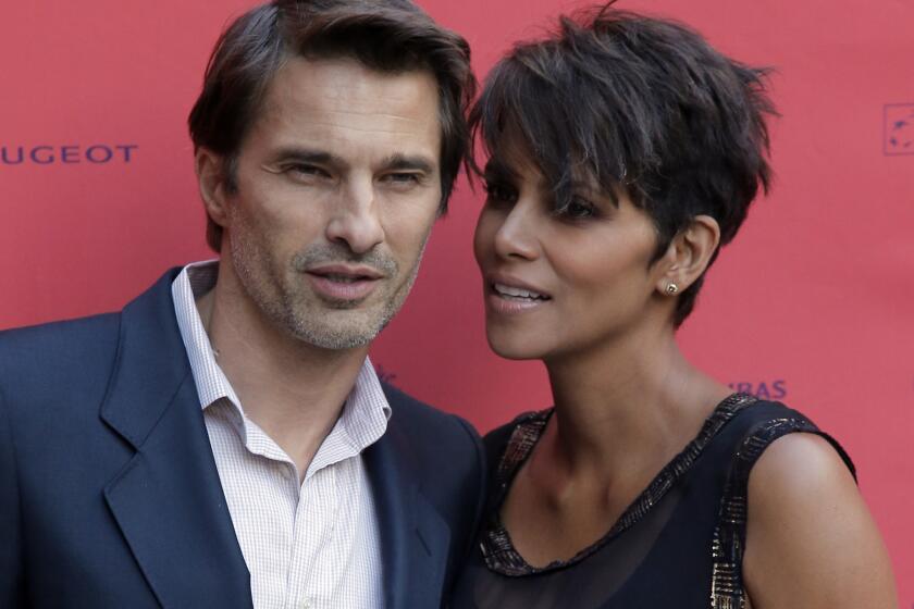 Halle Berry and Olivier Martinez at a 2013 screening of "Things We Lost in the Fire." The couple has filed divorce petitions in Los Angeles.