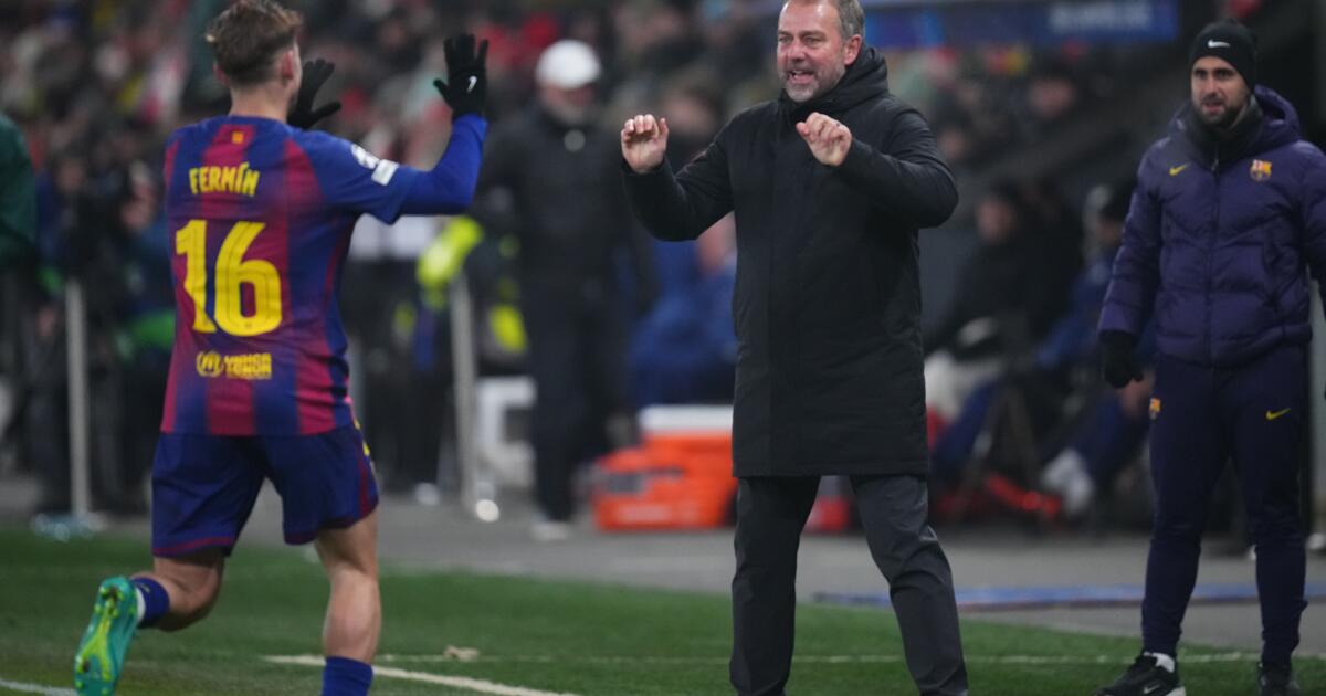 Flick dice que el Barça debe estar al «mejor nivel» para meterse en los 8 primeros de la Champions