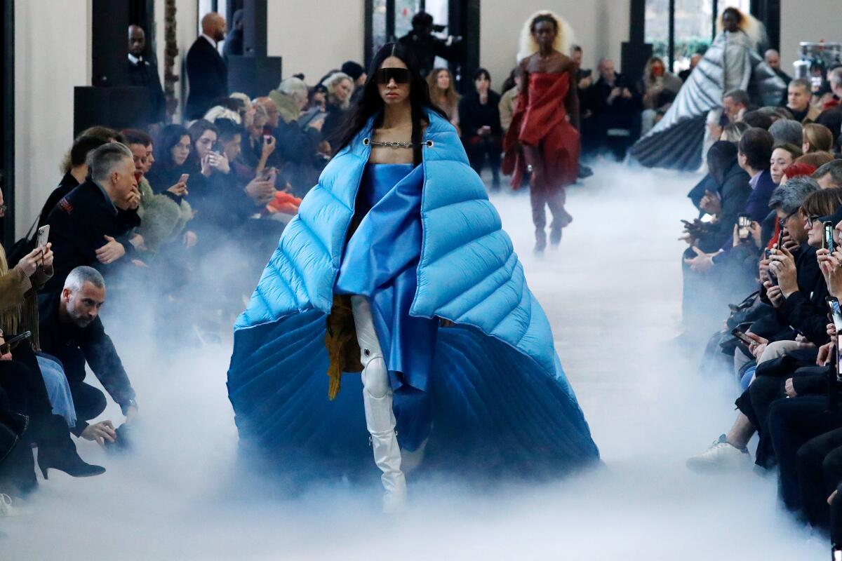 Paris Fashion Week makes it official: You need a cape for fall 2020 - Los  Angeles Times