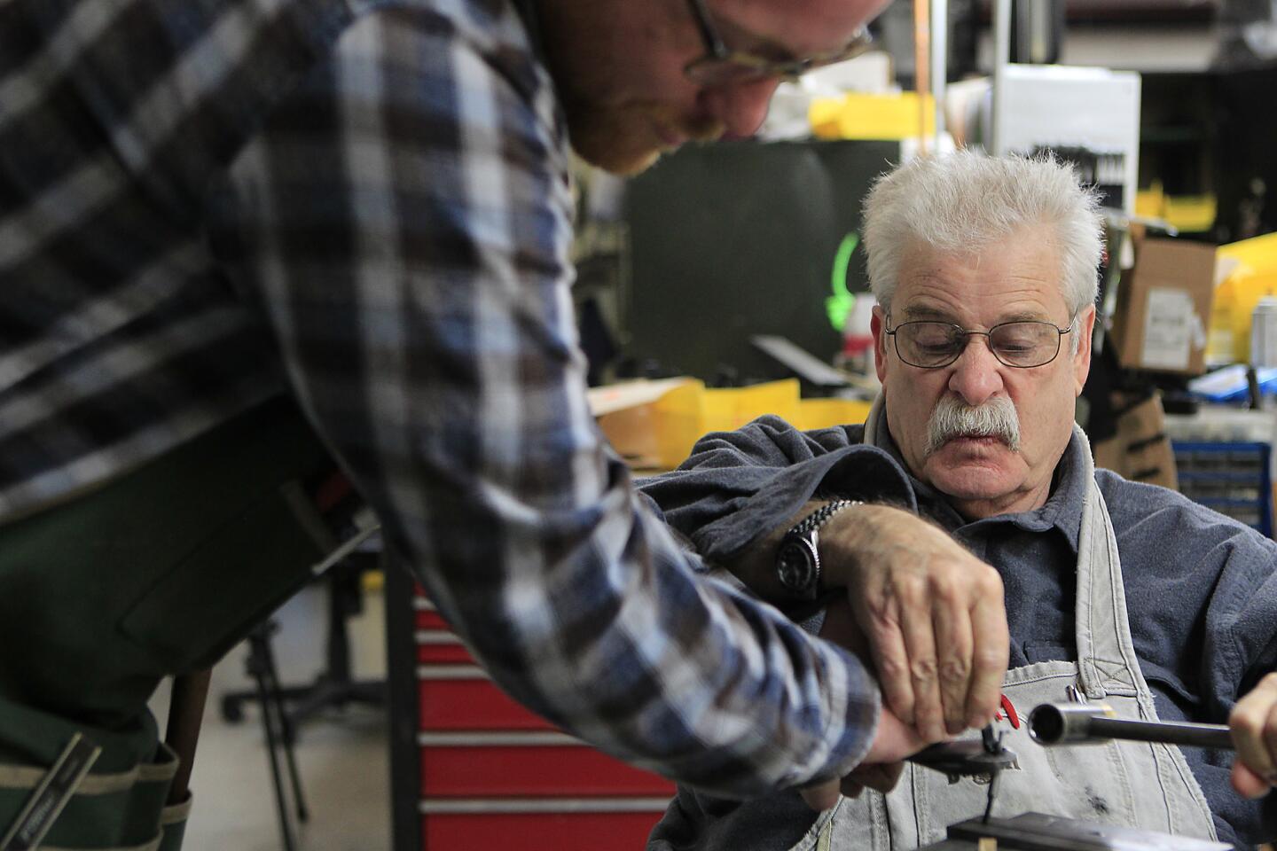 A firearms mechanic