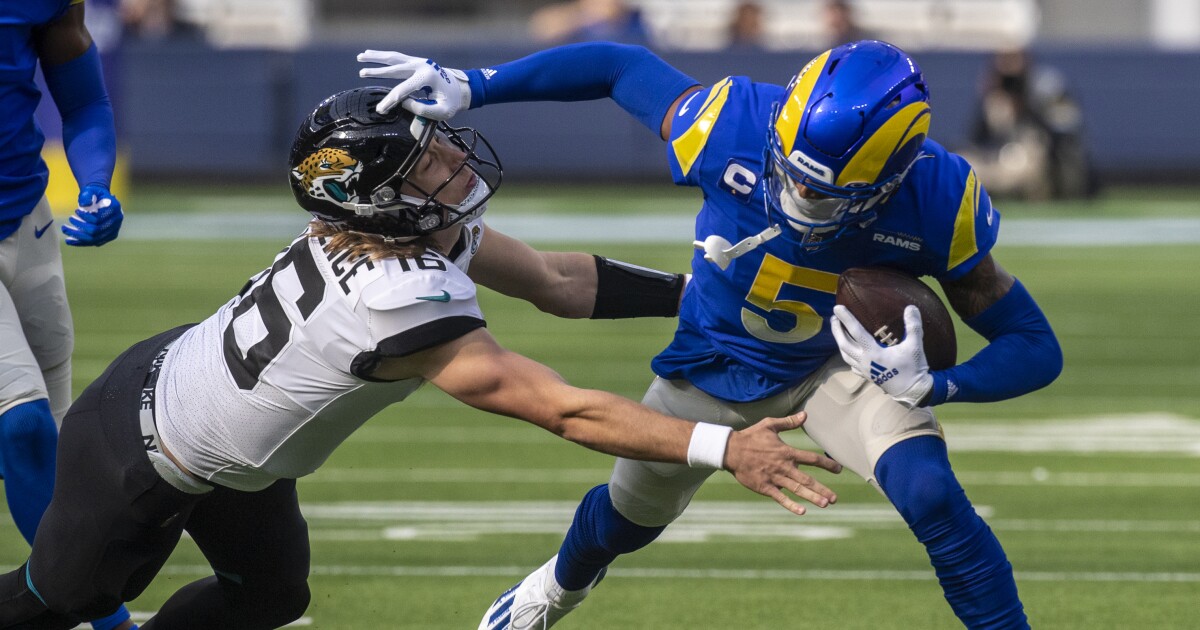 Foto: Rams mendominasi kemenangan atas Jaguar