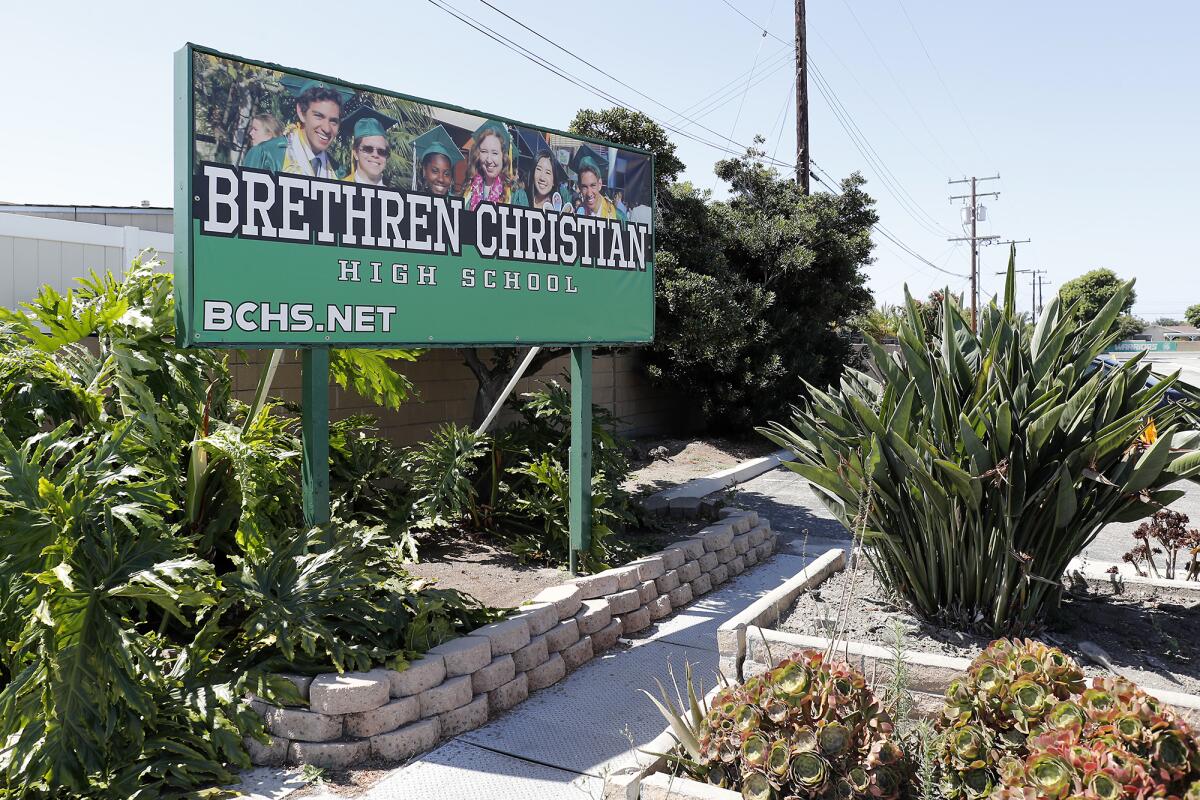 Brethren Christian High School is closing down after 73 years.