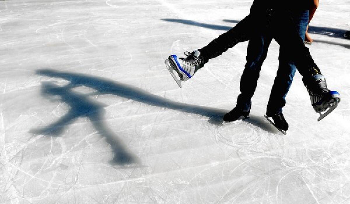 Pershing Square Downtown on Ice is open to all skaters and includes a "snow zone."