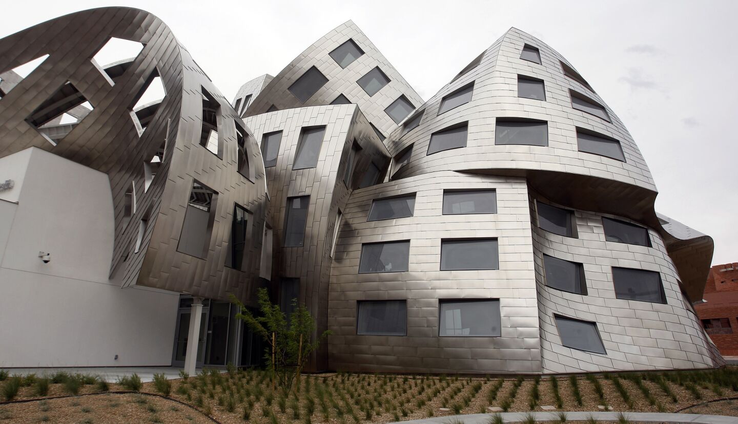 The Cleveland Clinic's Lou Ruvo Center for Brain Health in Las Vegas was designed by architect Frank Gehry.