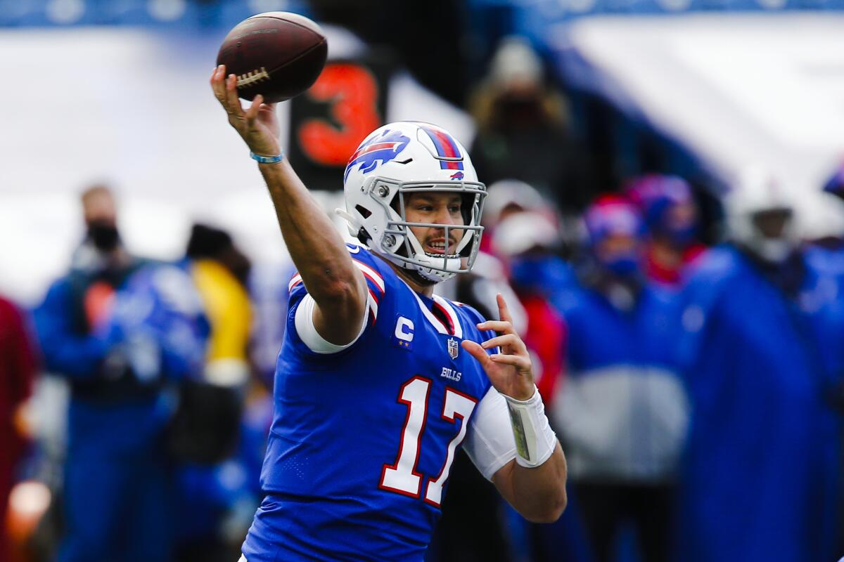 Bills' Allen shows growth since last start against Chargers - The