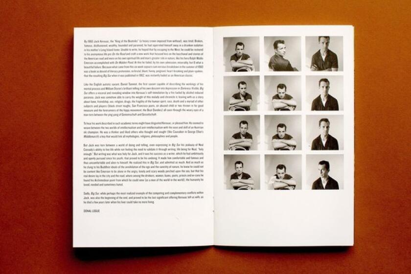 Studio portraits of Kerouac taken by Tom Palumbo are included the box set.