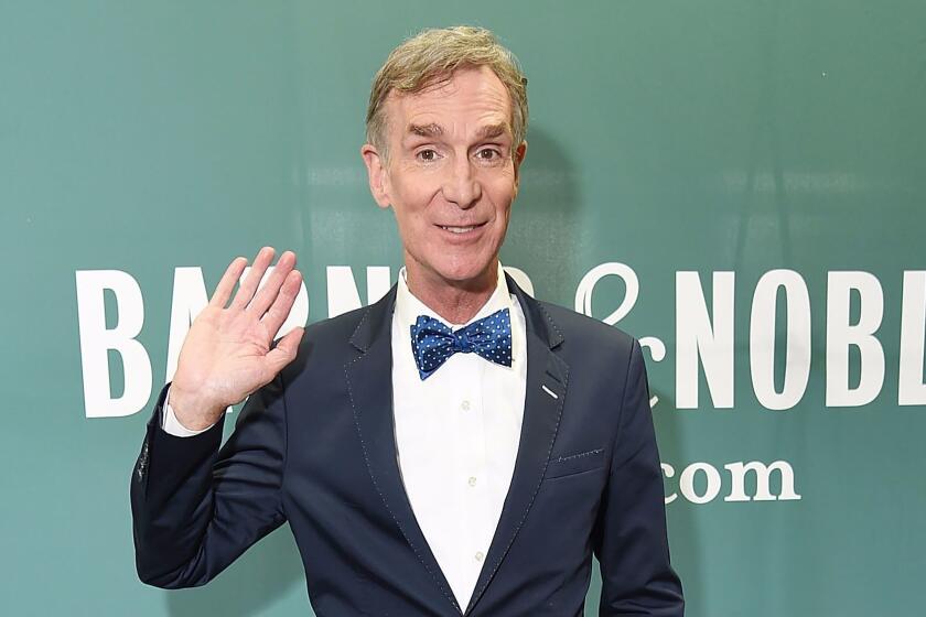 NEW YORK, NY - JULY 10: Scientist/TV personaity Bill Nye "The Science Guy" attends an In Conversation at Barnes & Noble Union Square on July 10, 2017 in New York City. (Photo by Michael Loccisano/Getty Images) ** OUTS - ELSENT, FPG, CM - OUTS * NM, PH, VA if sourced by CT, LA or MoD **