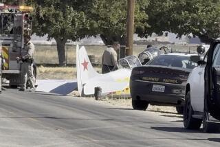 At least one person was killed when two small planes collided mid-air near Lancaster on Sunday, Sept. 22, 2024.