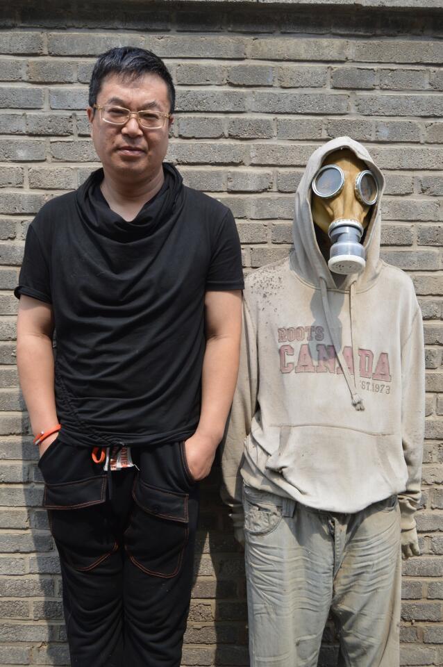 A portrait of Chinese artist Wu Di, who has found inspiration in his nation's pollution woes.