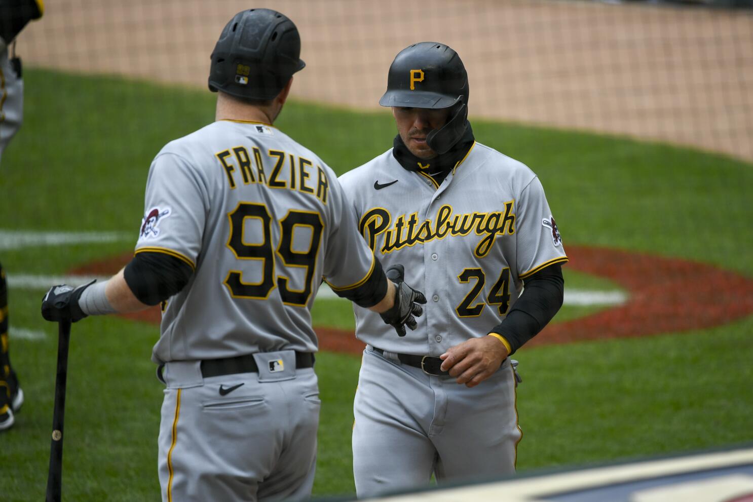 Pittsburgh Pirates' Todd Frazier (99) during the third inning of a