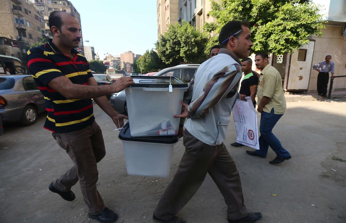 Ballot boxes