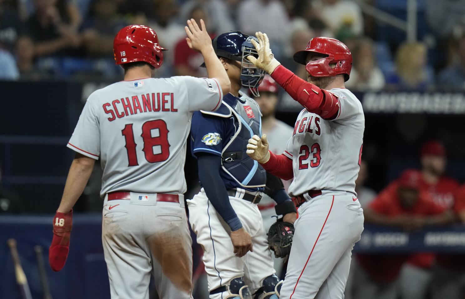 Los Angeles Angels Home Uniform - American League (AL) - Chris