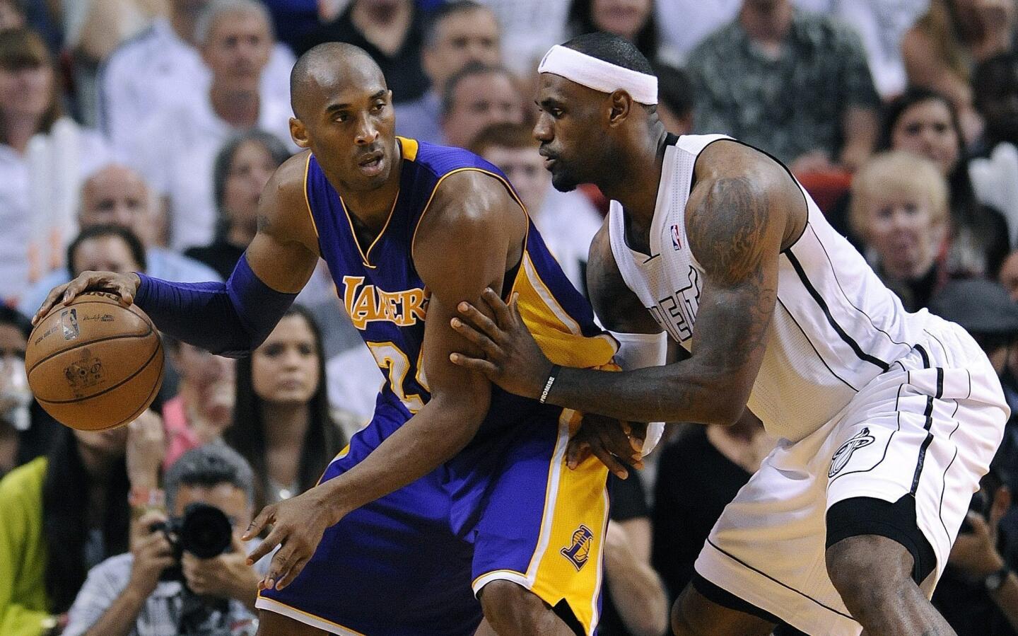 Kobe Bryant, LeBron James