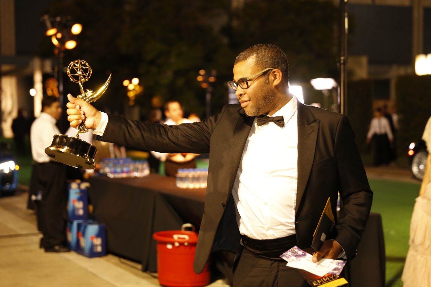 Jordan Peele at the Governors Ball after the 68th Primetime Emmy Awards on Sept. 18, 2016.