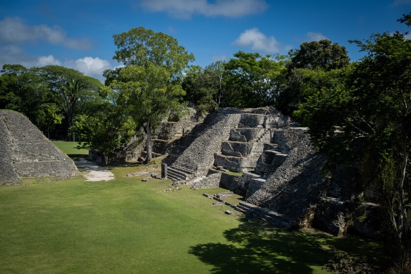 You can journey by horseback and ferry to the Xunantunich Maya ruins that house 32 stone structures dating back to A.D. 250.