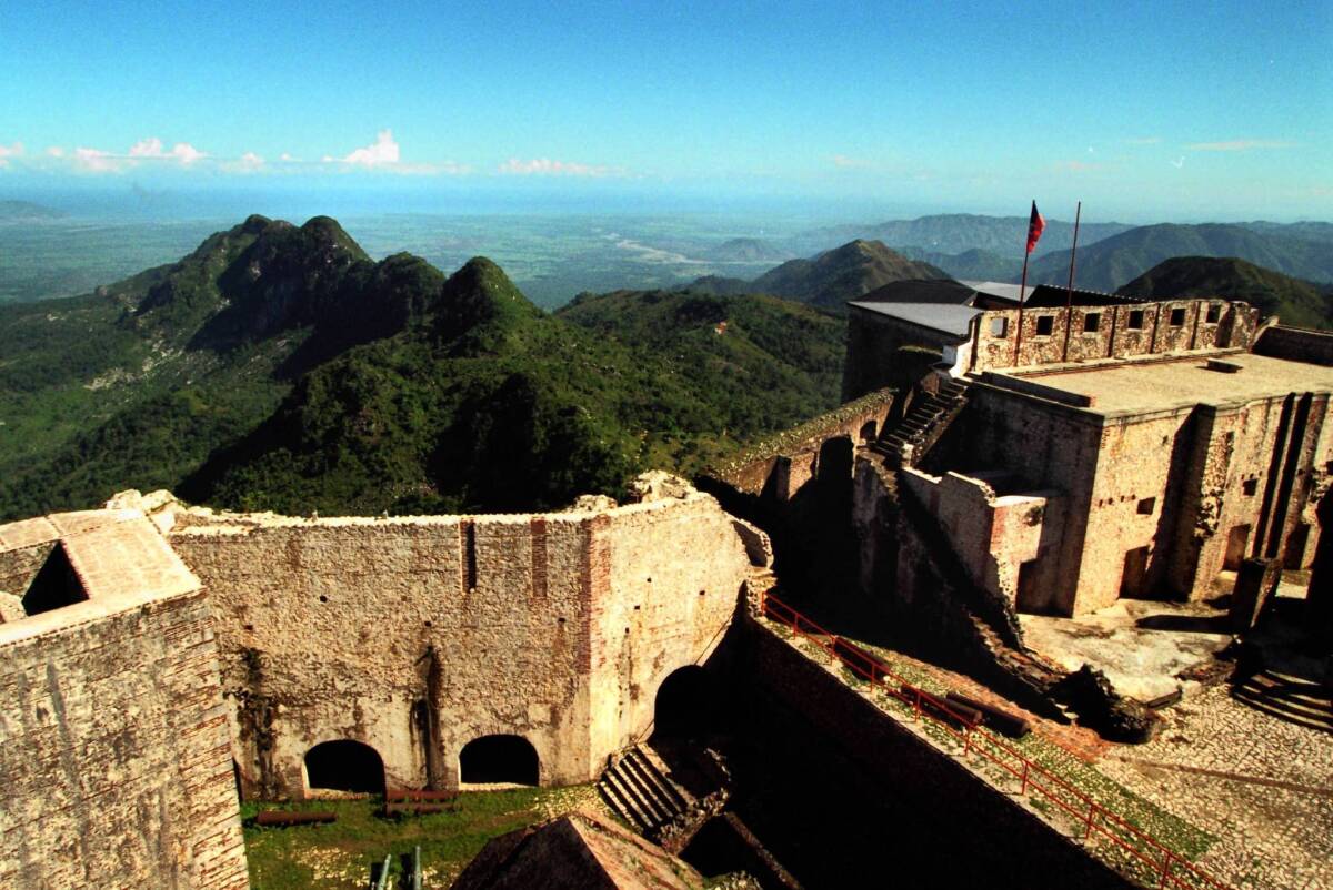 The Citadelle, a fortress built by Haiti's king Christophe atop a mountain to defend against the French, used to attract tourists by the droves. Haitians hope a tourism push will bring tourists back.
