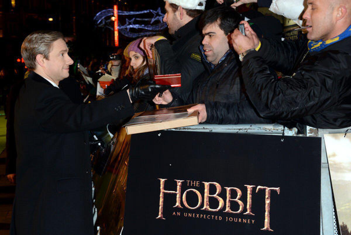 Fans came out late at night and bought $13 million worth of tickets to see "The Hobbit: An Unexpected Journey" at midnight screenings.